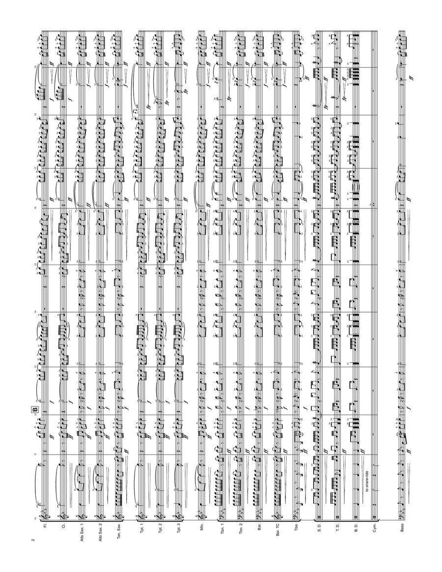 About Damn Time About Damn Time Marching Band scores gallery preview page 2