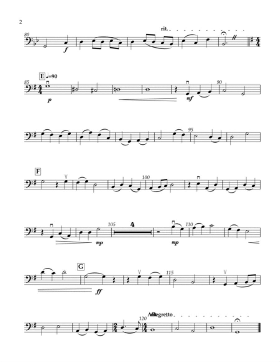 THE CHRIST CHILD APPEARS FOR STRING ORCHESTRA String Orchestra scores gallery preview page 5
