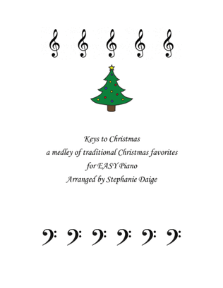 Keys to Christmas Medley for EASY Piano