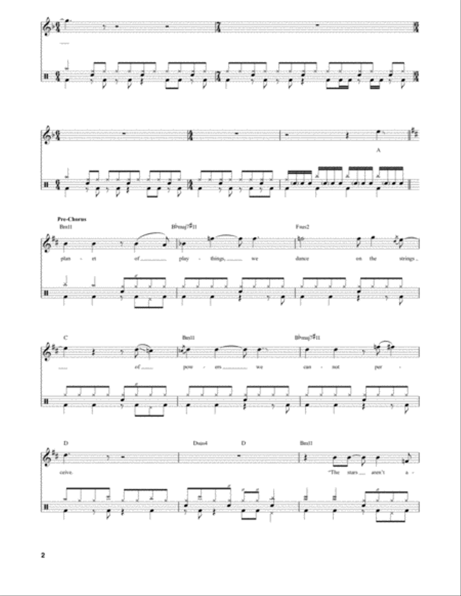 Freewill Freewill Drum Set scores gallery preview page 2