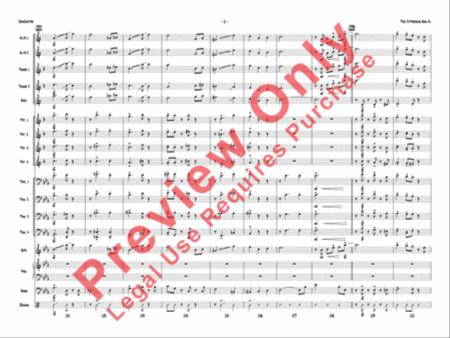 The Jitterbug Waltz Jazz Ensemble scores gallery preview page 14