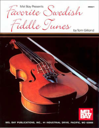 Book cover for Favorite Swedish Fiddle Tunes