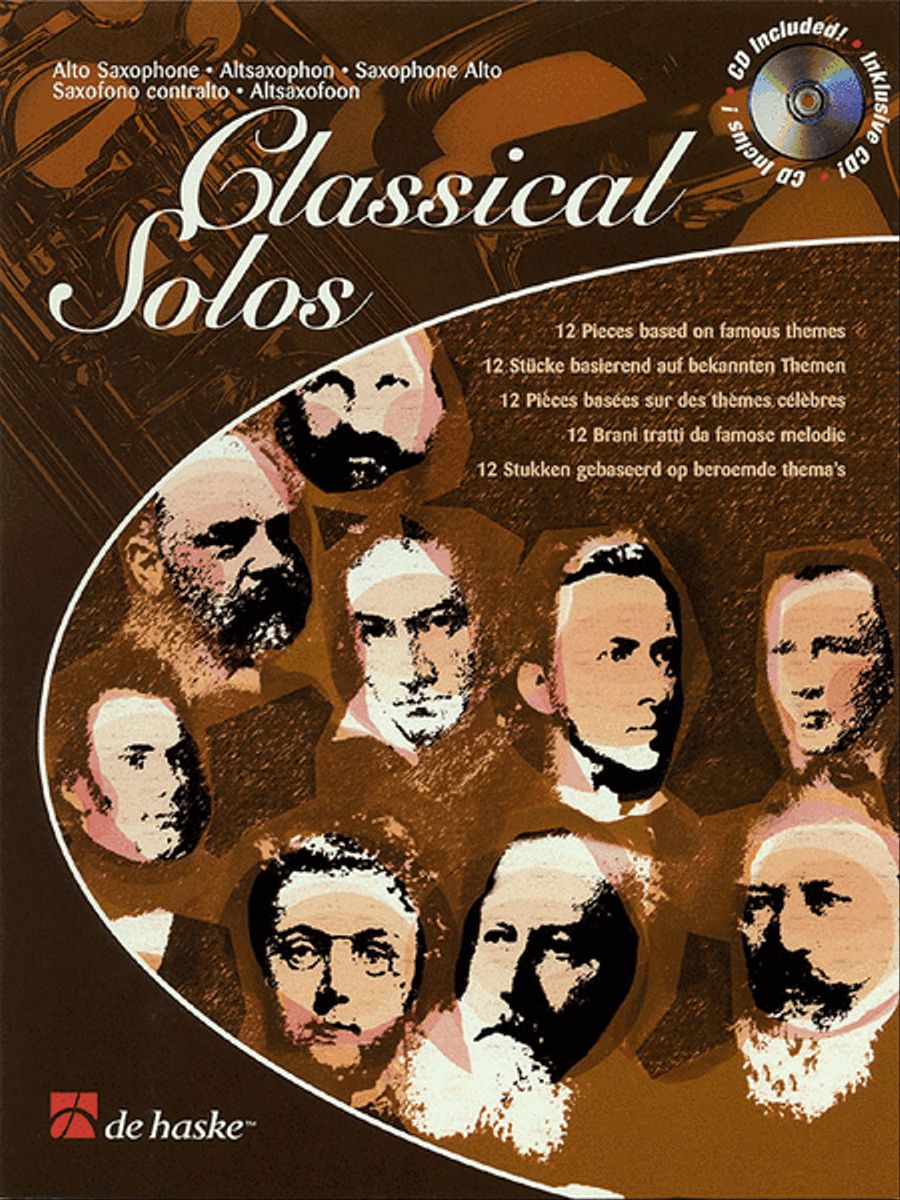 Classical Solos Classical Solos Alto Saxophone scores gallery preview page 1