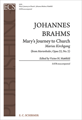 Book cover for Marienlieder: 2. Mary's Journey to Church (Marias Kirchgang)