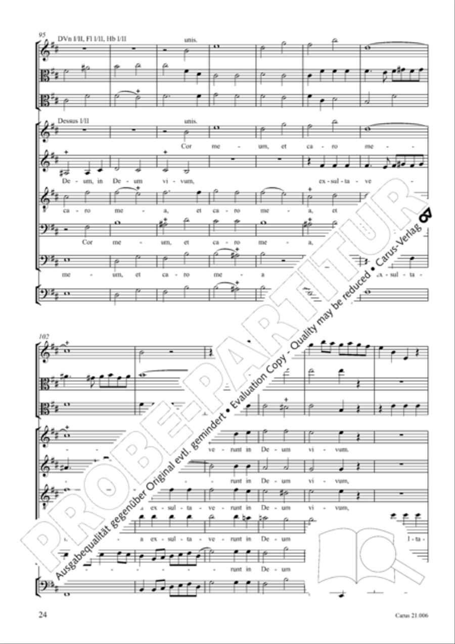 Quam dilecta tabernacula Men's Choir scores gallery preview page 25