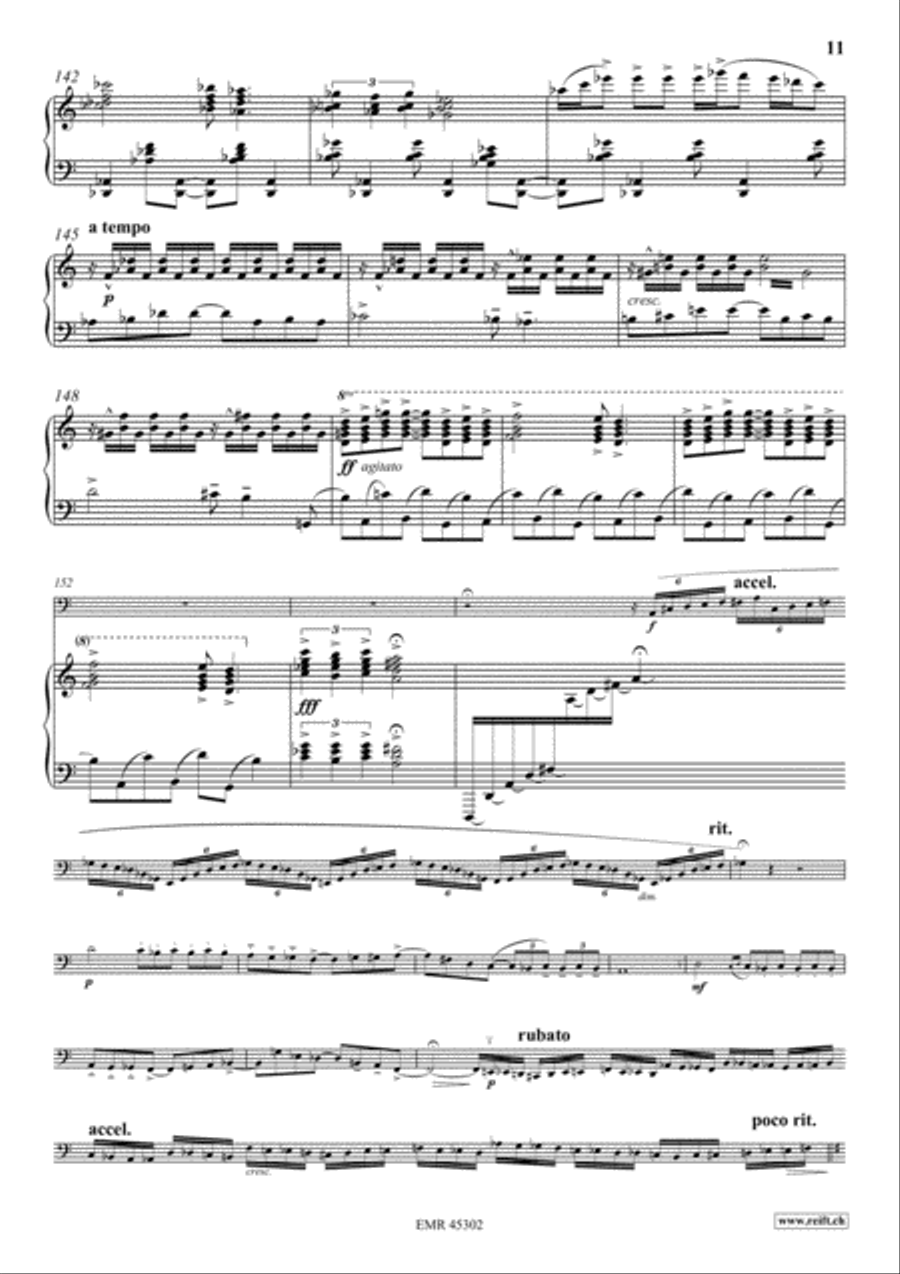Rhapsody In Blue Bass Trombone scores gallery preview page 12