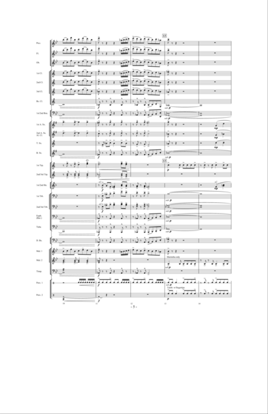 Nightflight Concert Band scores gallery preview page 4