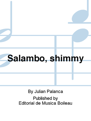 Book cover for Salambo, shimmy