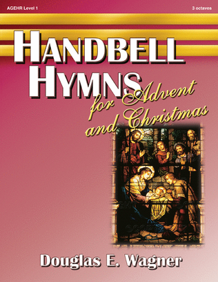 Book cover for Handbell Hymns for Advent and Christmas