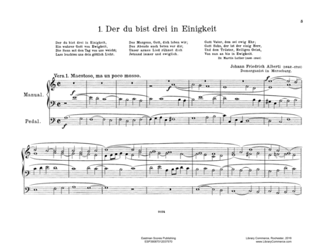 Choralvorspiele alter Meister fur den praktischen Gebrauch : Choral preludes of old masters.