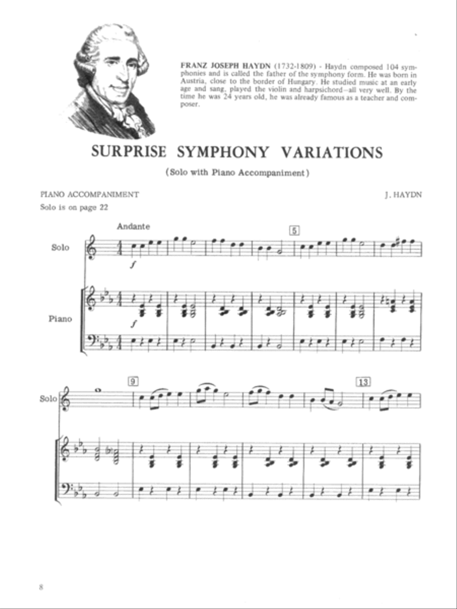 Alfred's Basic Solos and Ensembles, Book 1 Concert Band Methods scores gallery preview page 7