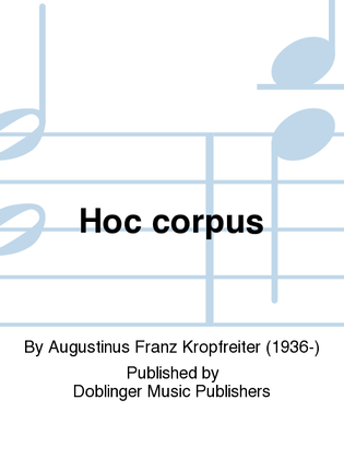 Hoc corpus