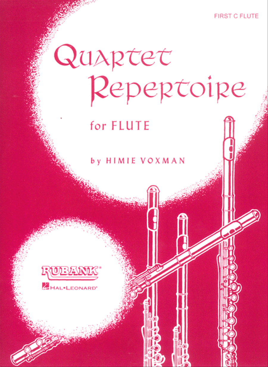 Book cover for Quartet Repertoire for Flute