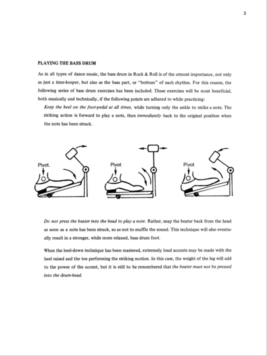 Advanced Rock and Roll Drumming Drum Set scores gallery preview page 3