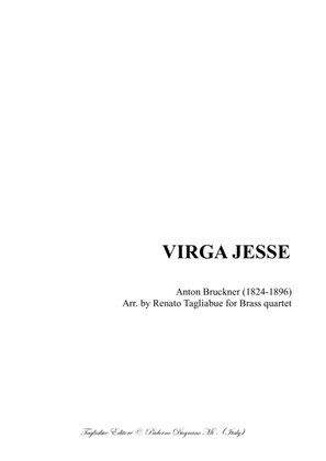 VIRGA JESSE - WAB 52 - Bruckner A. - Arr. for Brass quartet