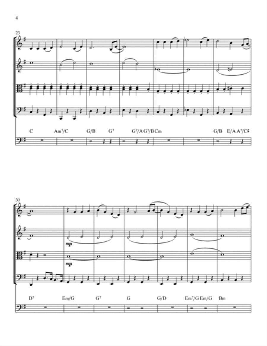 Sukiyaki Sukiyaki String Quintet scores gallery preview page 6