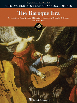 Book cover for The Baroque Era - Easy to Intermediate Piano