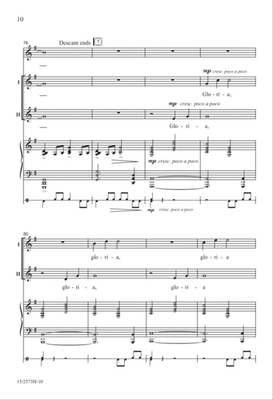 Adeste Fideles 2-Part scores gallery preview page 11