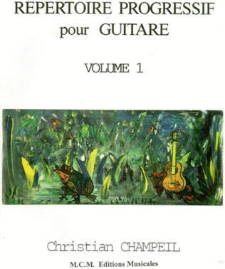 Book cover for Progressive repertoire for guitar vol 1