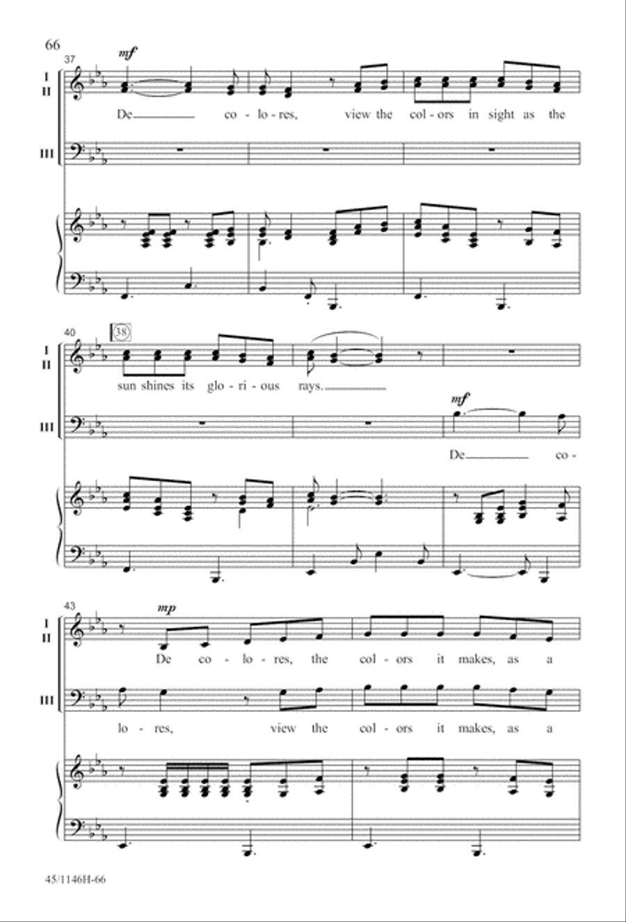 We Sing the World Around We Sing the World Around Choir scores gallery preview page 66