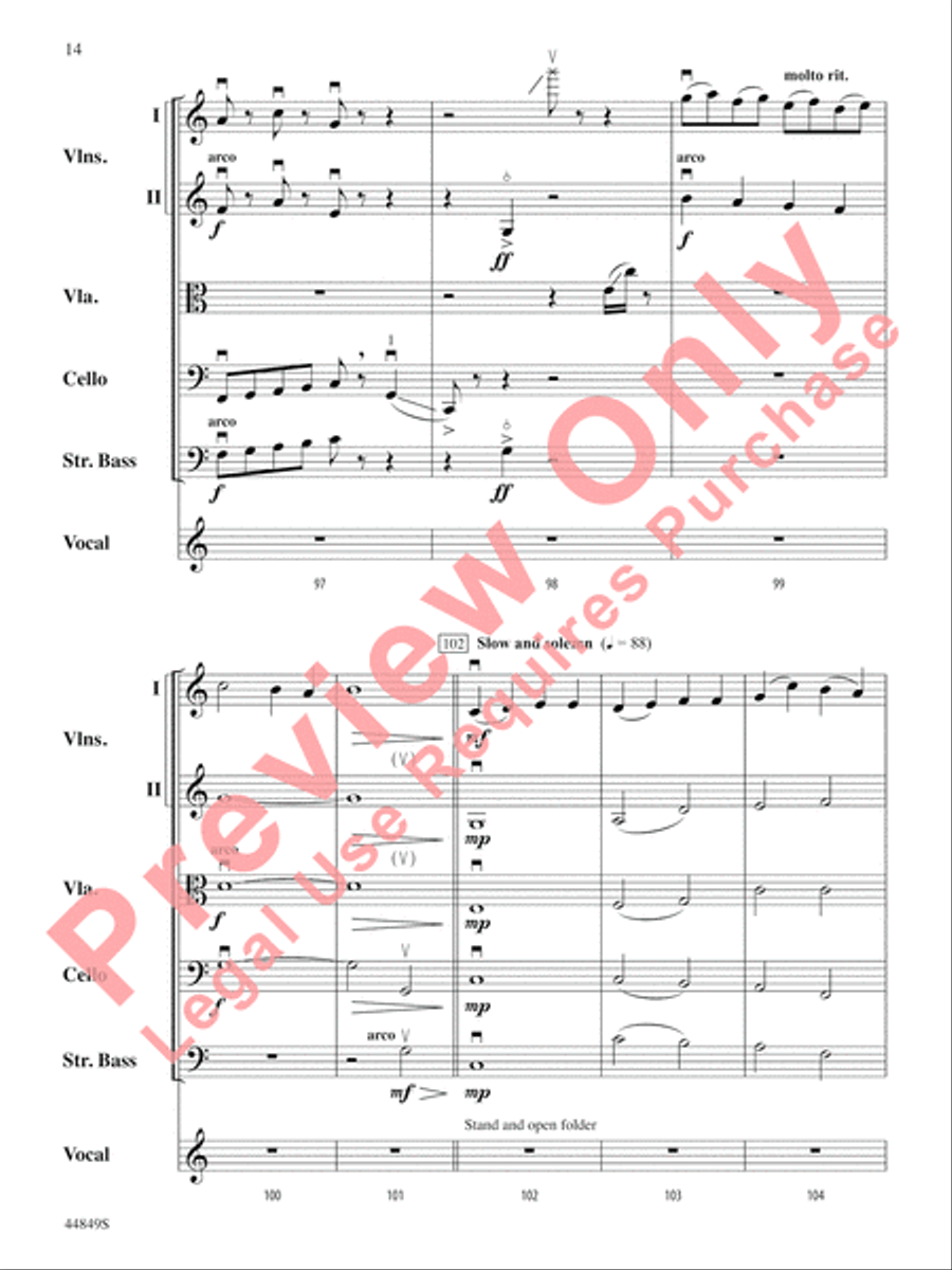 The Sound of a Sound String Orchestra scores gallery preview page 15