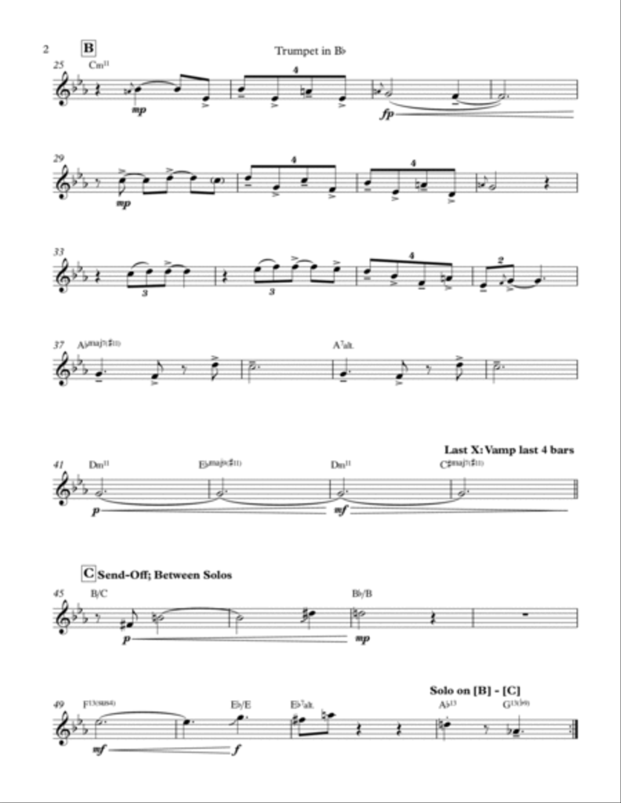 Campfire Jazz Ensemble scores gallery preview page 6