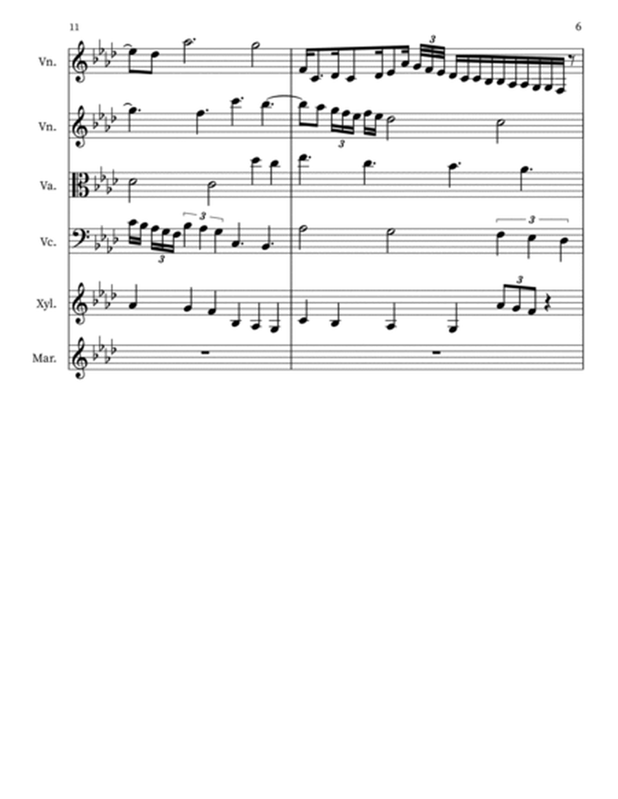 Ambrosia 78 for String Quartet, Percussion...