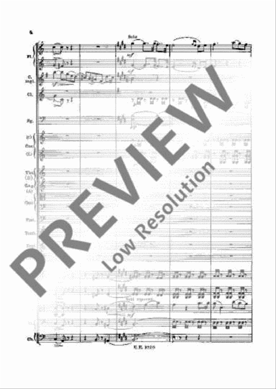 The Roman Carnival Orchestra scores gallery preview page 13