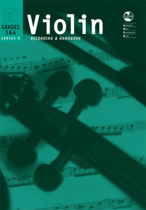 AMEB Violin Grade 3 To 4 Series 8 CD/Handbook