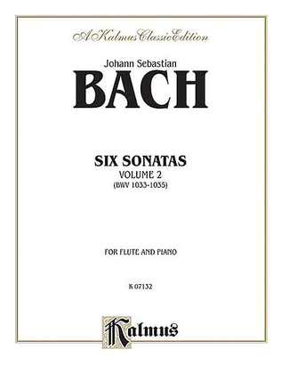 Book cover for Six Sonatas, Volume 2