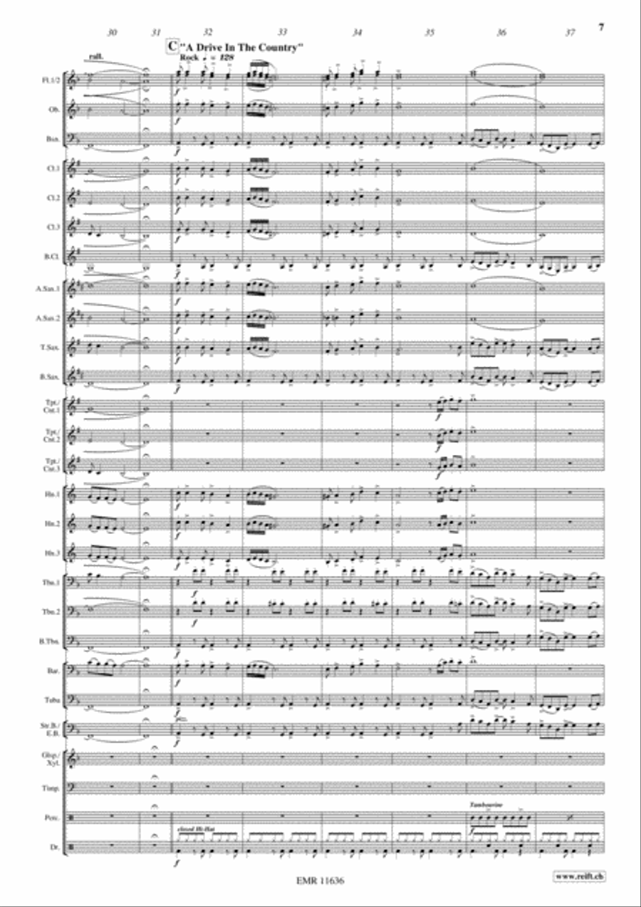 For Your Eyes Only Concert Band scores gallery preview page 8