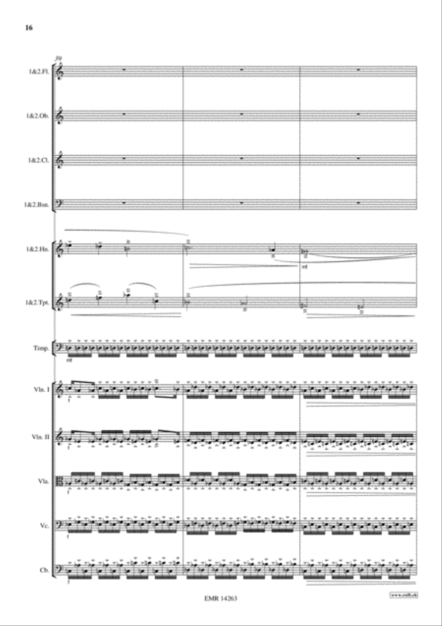 Sinfonietta Festive Sinfonietta Festive Orchestra scores gallery preview page 16