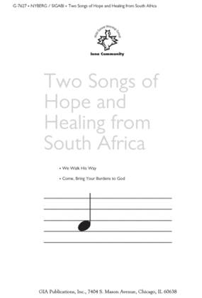 Book cover for Two Songs of Hope and Healing from South Africa
