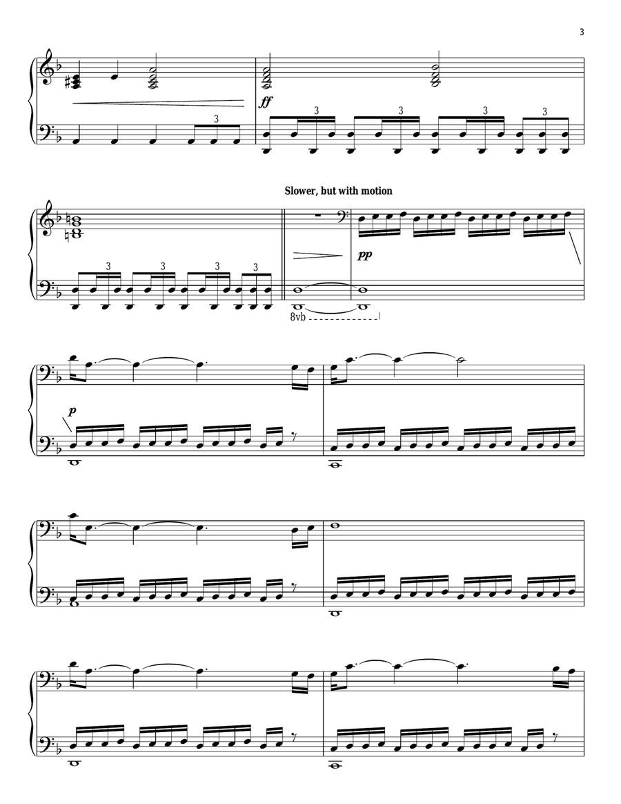One Day (from Pirates Of The Caribbean: At World's End) Piano Solo scores gallery preview page 3