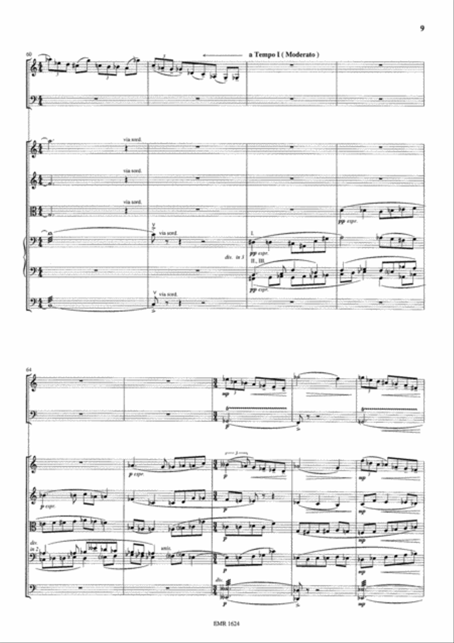 Chant d'Automne String Orchestra scores gallery preview page 9