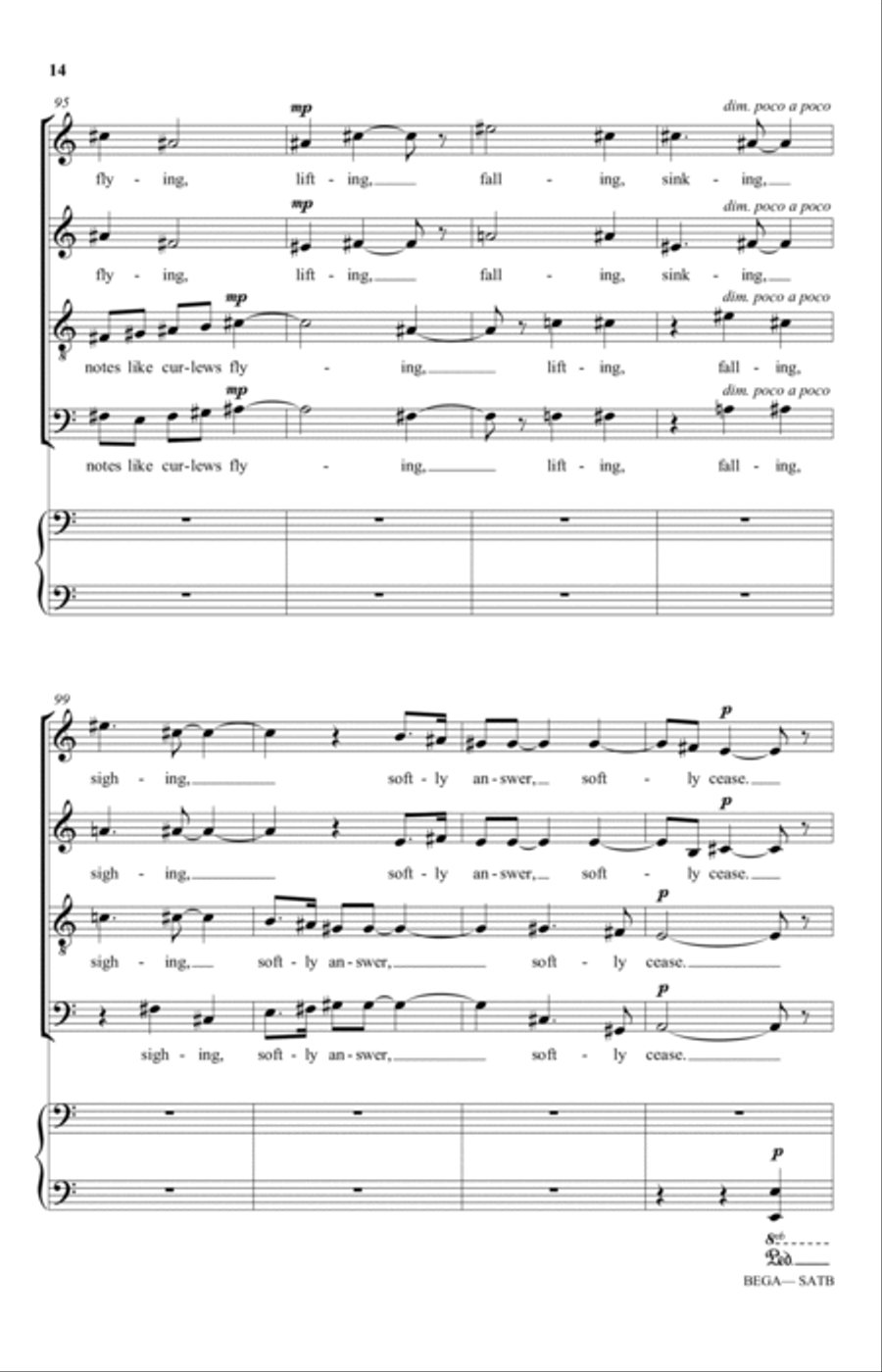 Bega 4-Part scores gallery preview page 14