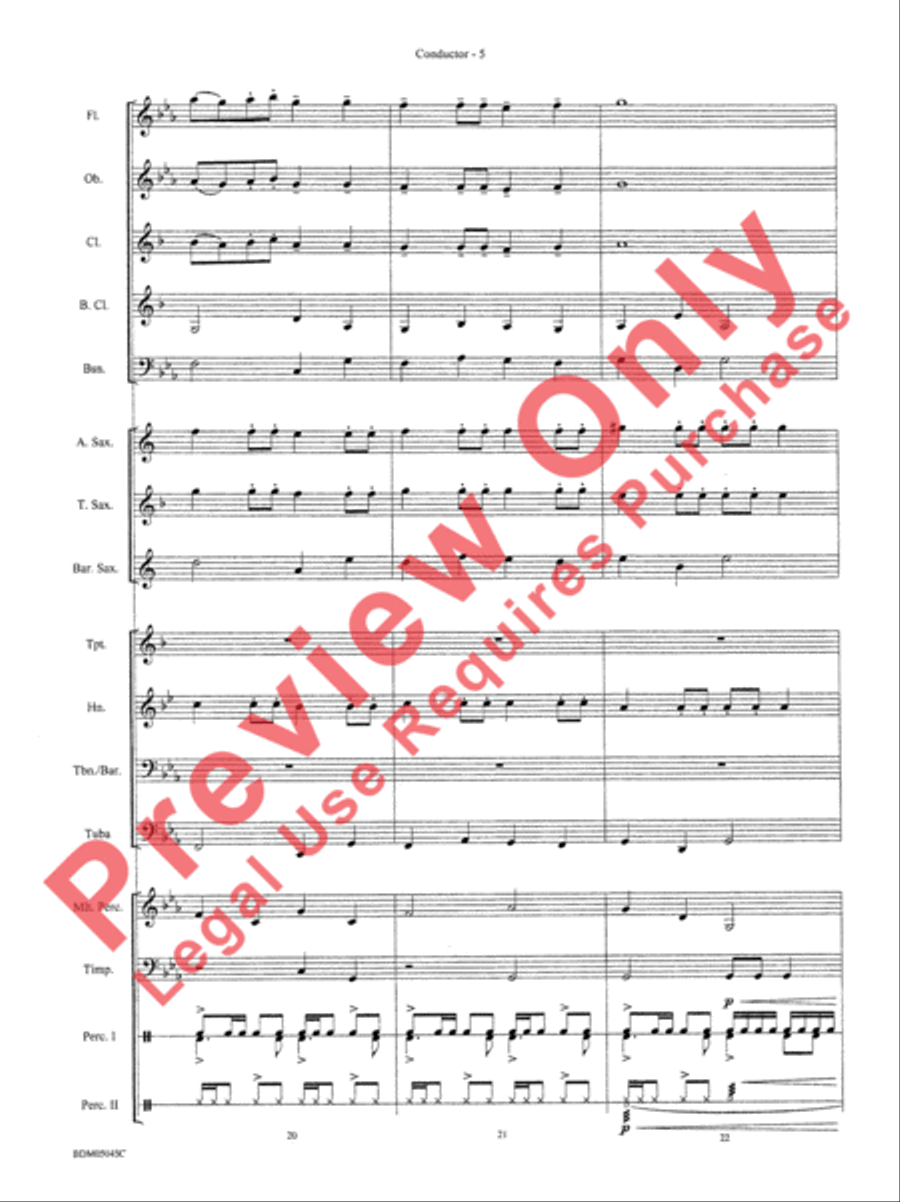 ÜskÜdar ÜskÜdar Concert Band scores gallery preview page 8