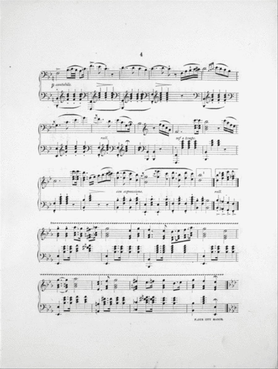 Flour City March For the Piano Piano Solo scores gallery preview page 3