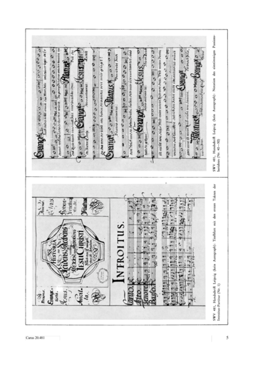 St. John Passion / The Passion of our Lord and Saviour Jesus Christ 4-Part scores gallery preview page 6
