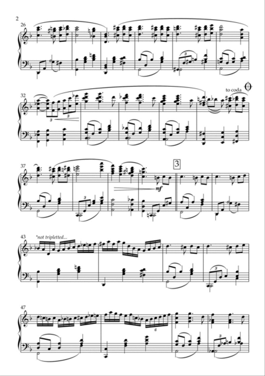 On the Pond Piano Solo scores gallery preview page 2