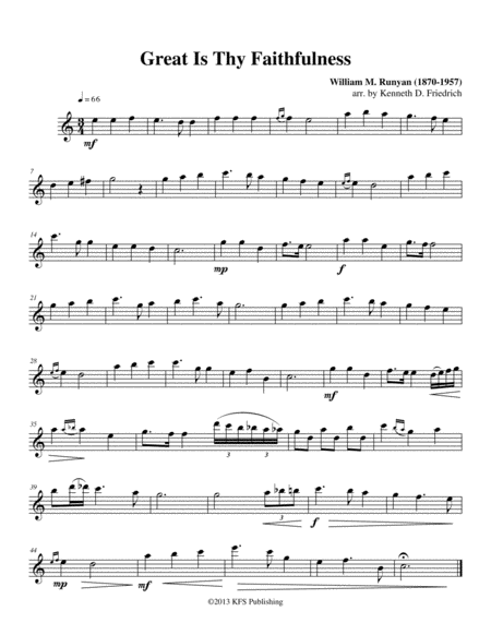 52 Selected Hymns for the Solo Performer - alto flute