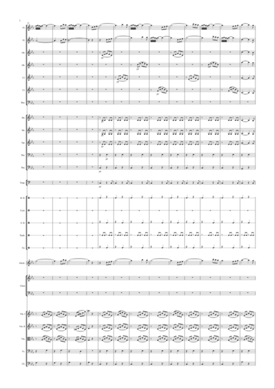 Kol Dugmeleri Full Orchestra scores gallery preview page 2