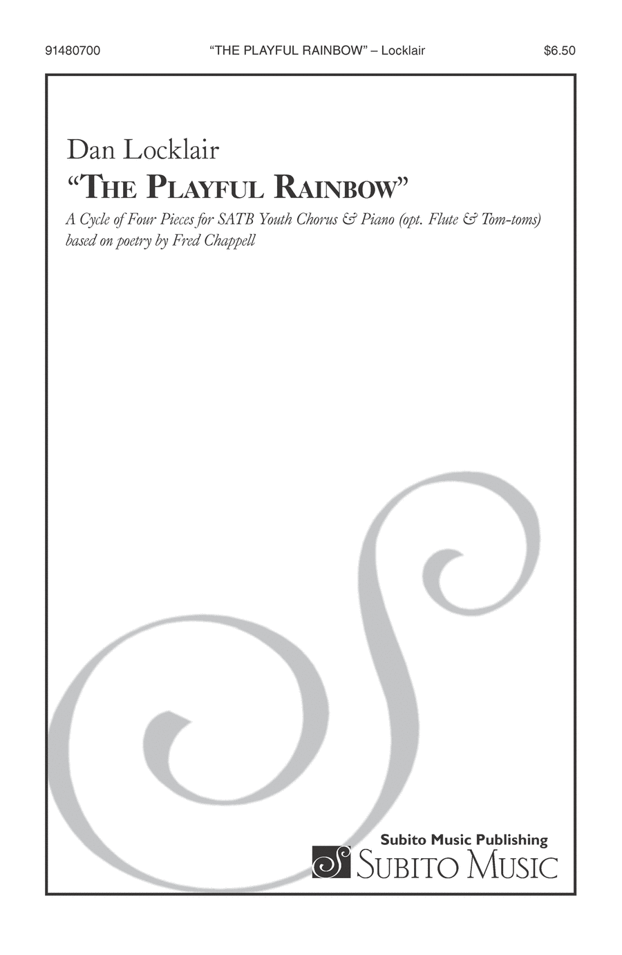 The Playful Rainbow (complete) SSA scores gallery preview page 1