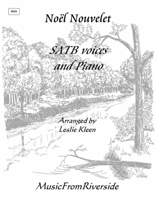 Noel Nouvelet for SATB and piano
