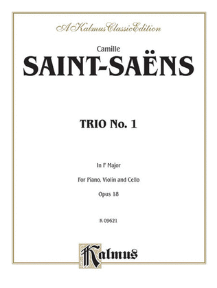 Book cover for Trio No. 1, Op. 18