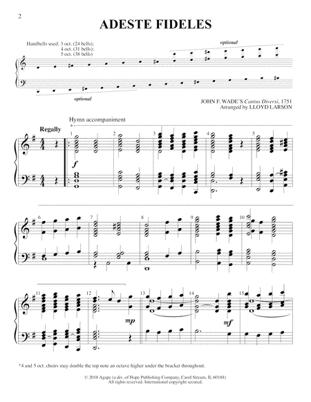 Hymns & Handbells: Easy Handbell Accomp. For Cong. Sing. image number null