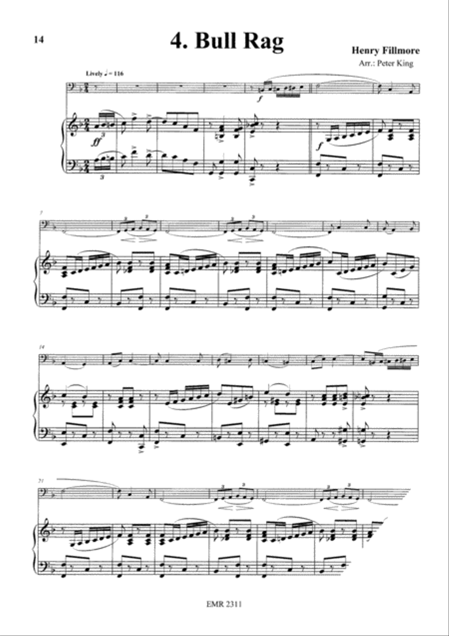 15 Rags Tuba scores gallery preview page 6