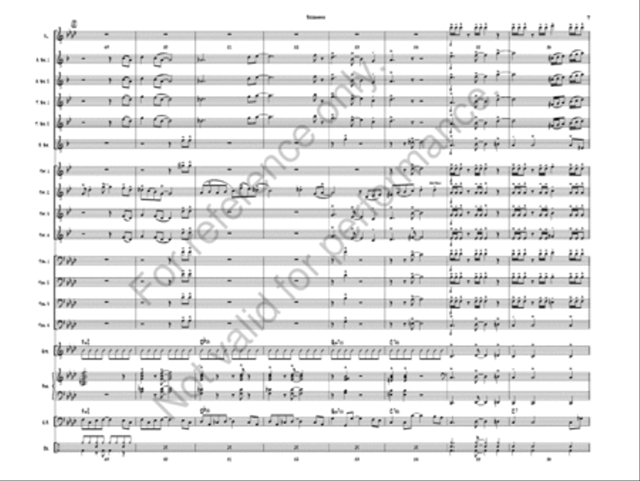 Rockamania Jazz Ensemble scores gallery preview page 9