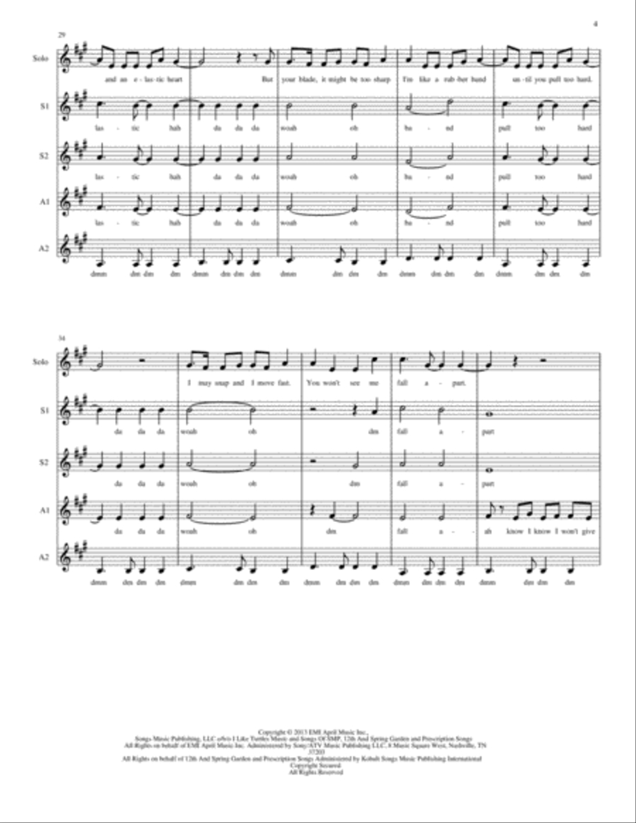 Elastic Heart Elastic Heart SSA scores gallery preview page 4