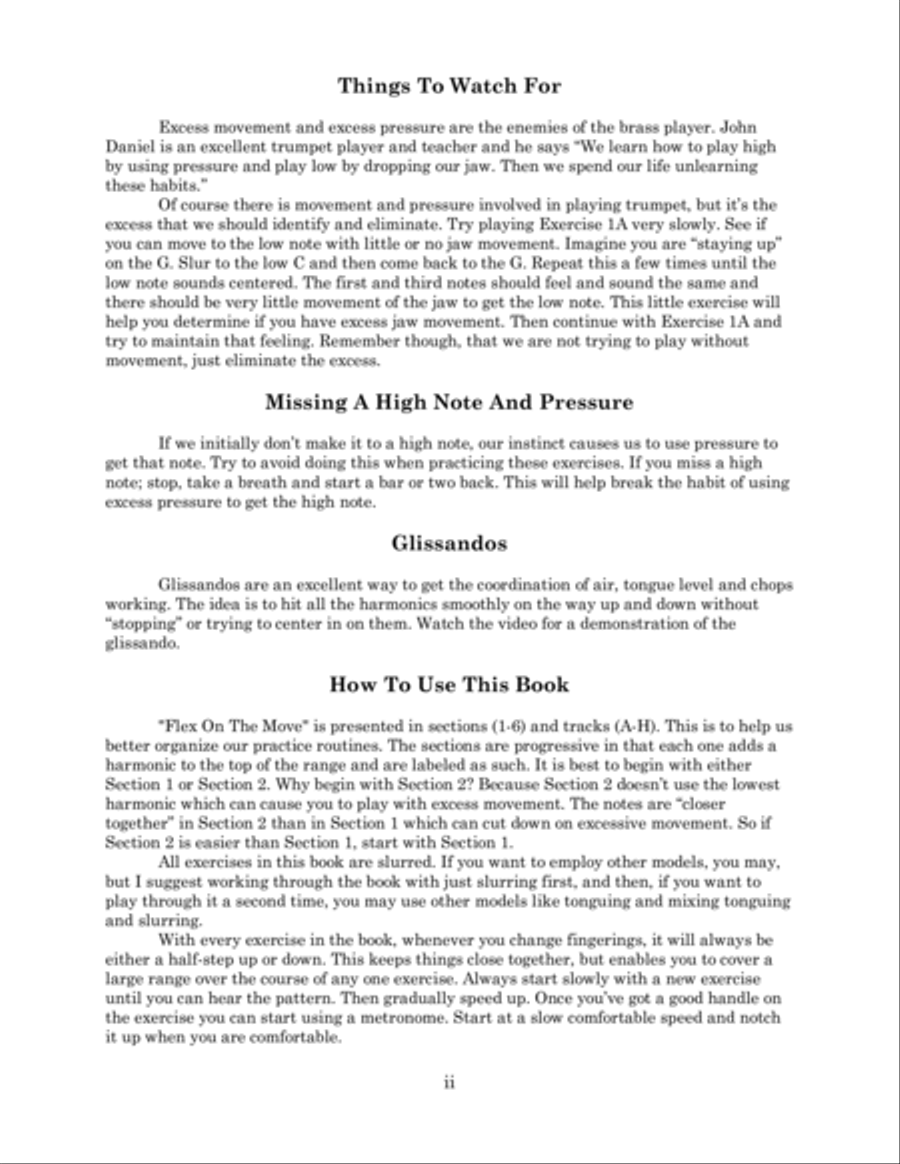 Flex On The Move Trumpet Edition Trumpet Solo scores gallery preview page 5